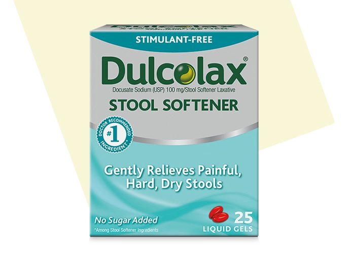 Stool Softener for Constipation Relief Dulcolax® Laxative Solutions